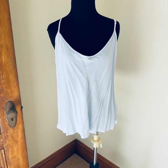 J. Crew Soft Blue Puff Sleeve Top XL - Picture 5 of 7